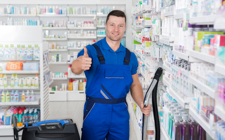 Nuestro servicio de limpieza en farmacias